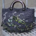 The moss. - Handbags & wallets - felting