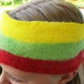 Headband " We have for Lithuania " - Accessories - felting