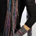 Scarf-ligament - Accessories - felting