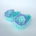 Greenish shoes - Shoes - needlework