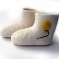 Children. Felt Boots " container " - Shoes & slippers - felting