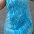 Turquoise - Dresses - felting