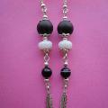 138th Onyx, agate, sardonyx - Earrings - beadwork