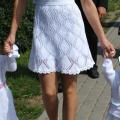 LEAFLETS cotton dress - Dresses - knitwork