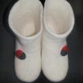 " ladybird " - Shoes & slippers - felting