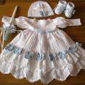 " Blue Butterfly " - Dresses - needlework