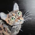 Kitty - Acrylic painting - drawing