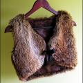 Short fur vest - Blouses & jackets - sewing