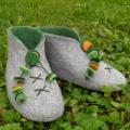 Caroline :) - Shoes & slippers - felting