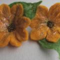 Attaching elastic to the hair - Hair accessories - felting