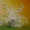 Magnolia - Oil painting - drawing
