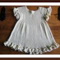 Dress 6-9 months. girl - Children clothes - knitwork