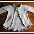 Sweater and skirt, 12-18 months. - Children clothes - knitwork