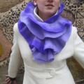 Violet play - Wraps & cloaks - felting