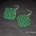 Earrings - Earrings - needlework