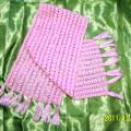 Pink scarf - Scarves & shawls - needlework