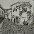 Obidos another - Graphics - drawing