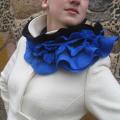 I love summer Cornflower .... - Wraps & cloaks - felting