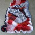 Country " Late night " - Wraps & cloaks - felting