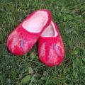 Felt slippers - Shoes & slippers - felting