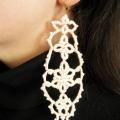 Earrings - Earrings - needlework