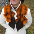 Fiery - Wraps & cloaks - felting