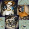Masquerade - Decoupage - making