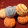 Balls Footbag - Lace - needlework