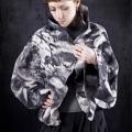 Country " Batik " (gray) - Wraps & cloaks - felting