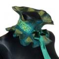 Collar " Emerald " - Scarves & shawls - felting