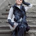 Veltas merino wool scarf - Scarves & shawls - felting