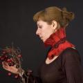 Collar " Carmen " - Scarves & shawls - felting
