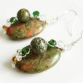 Unikat auskariukai - Earrings - beadwork