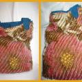 flowered handbag chenille machines - Handbags & wallets - sewing
