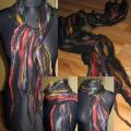 All colors in the dark - Wraps & cloaks - felting