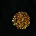 Amber - Brooches - needlework