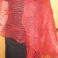 Red Party - Wraps & cloaks - knitwork
