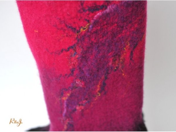 Veltinio batai "Pink &Purple " 2