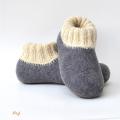 Felt slippers to knit - Shoes & slippers - felting