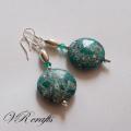 10009 auskariukai - Earrings - beadwork