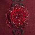 Thinking refugees - Brooches - needlework