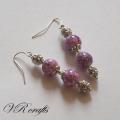 10021 auskariukai - Earrings - beadwork