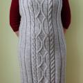 Gray dress for - Dresses - knitwork