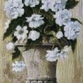 flowers in a vase - Needlework - sewing
