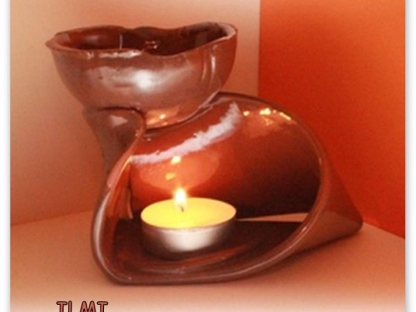 candlestick - kvapniam oil .2 - Ceramics