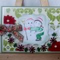 Christmas card - Postcard - making