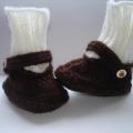 Tapukai with brown bears - Socks - knitwork