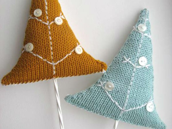 Christmas decoration " Christmas tree " - Knittings for interior