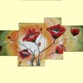 Poppy WORLD - Oil painting - drawing