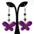 Earrings " Meadow drugeliaii " - Earrings - beadwork